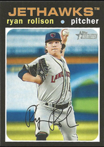 2020 Topps Heritage Minor League #63 Ryan Rolison