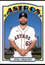 2021 Topps Heritage High Number #724 Jose Urquidy