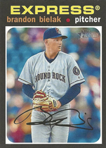 2020 Topps Heritage Minor League #101 Brandon Bielak