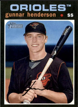2020 Topps Heritage Minor League #92 Gunnar Henderson