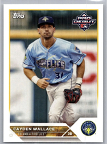2023 Topps Pro Debut #PD-133 Cayden Wallace