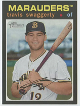 2020 Topps Heritage Minor League #133 Travis Swaggerty