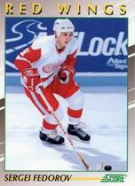 1991 Score Young Superstars #1 Sergei Fedorov