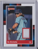 2022 Donruss Retro 1988 Materials #4 Bo Bichette
