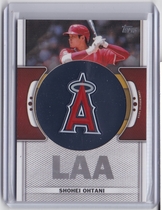 2023 Topps Team Logo Commemorative Patch #TLP-SO Shohei Ohtani