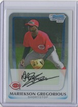2011 Bowman Chrome Prospects #BCP209 Mariekson Gregorious