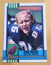 1990 Topps Base Set #485 Steve Folsom