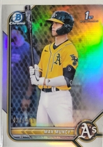 2022 Bowman Chrome Prospects Refractor #BCP-89 Max Muncy