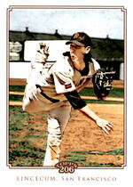 2010 Topps 206 No Number Variation #NNO Tim Lincecum