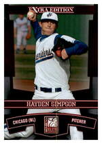 2010 Donruss Elite Extra Edition #50 Hayden Simpson