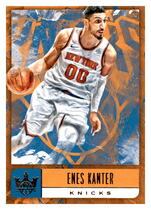 2018 Panini Court Kings (Canvas Gold Foil) #50 Enes Kanter