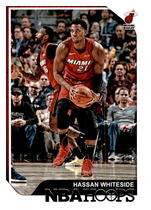 2018 Panini NBA Hoops #187 Hassan Whiteside