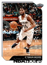 2018 Panini NBA Hoops #191 Etwaun Moore