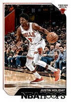 2018 Panini NBA Hoops #204 Justin Holiday
