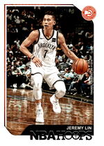 2018 Panini NBA Hoops Red Back #88 Jeremy Lin