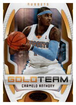 2009 Panini Certified Gold Team Red #7 Carmelo Anthony