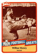1989 Swell Greats #6 Wilbur(Fats) Henry