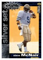 1995 Upper Deck Collectors Choice Crash the Game Silver #10 Steve McNair