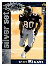 1995 Upper Deck Collectors Choice Crash the Game Silver #25 Andre Rison
