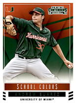 2015 Panini Contenders School Colors #27 Andrew Suarez