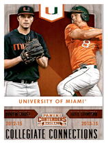 2015 Panini Contenders Collegiate Connections #20 Andrew Suarez|David Thompson