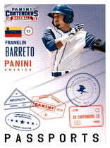 2015 Panini Contenders Passports #6 Franklin Barreto