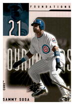 2001 SPx Foundations #F10 Sammy Sosa