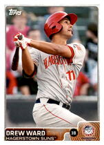 2015 Topps Pro Debut #85 Drew Ward