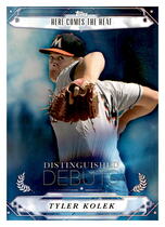 2015 Topps Pro Debut Distinguished Debuts #DD-3 Tyler Kolek