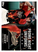 2015 Topps Pro Debut Promo Night Uniforms #PN-BD Brandon Drury