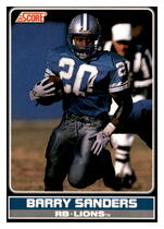 1990 Score Young Superstars #1 Barry Sanders