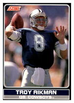 1990 Score Young Superstars #8 Troy Aikman