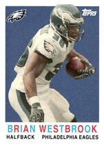 2008 Topps Turn Back the Clock #8 Brian Westbrook