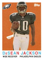 2008 Topps Turn Back the Clock #24 Desean Jackson