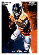 2015 Topps Fire #87 Demaryius Thomas