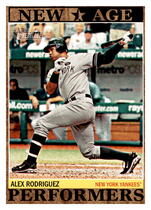 2011 Topps Heritage New Age Performers #NAP-10 Alex Rodriguez