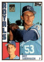 2001 Topps Traded Gold #T110 Bret Saberhagen