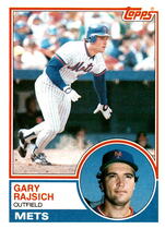 1983 Topps Base Set #317 Gary Rajsich