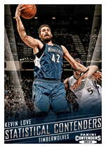 2012 Panini Contenders Statistical Contenders #5 Kevin Love
