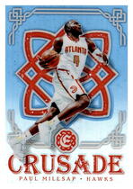 2016 Panini Excalibur Crusade Blue #38 Paul Millsap