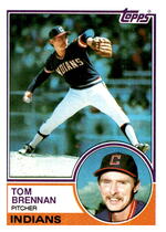1983 Topps Base Set #524 Tom Brennan