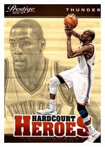 2012 Panini Prestige Hardcourt Heroes #3 Kevin Durant