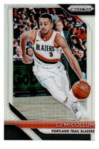 2018 Panini Prizm Prizm Silver #91 Cj Mccollum