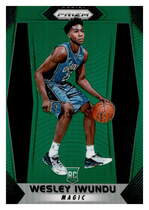 2017 Panini Prizm Prizms Green #74 Wesley Iwundu