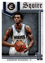 2016 Panini Excalibur Squire #14 Andrew Wiggins