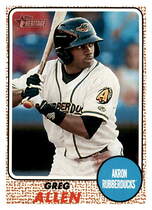 2017 Topps Heritage Minor League #30 Greg Allen