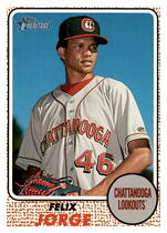 2017 Topps Heritage Minor League #55 Felix Jorge