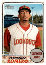 2017 Topps Heritage Minor League #107 Fernando Romero