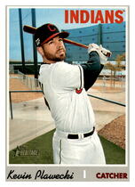 2019 Topps Heritage High Number #670 Kevin Plawecki