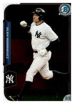 2015 Bowman Chrome #156 Alex Rodriguez